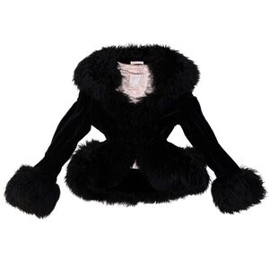 Vivienne Westwood Faux Fur 90’s Vintage Made in England Coat